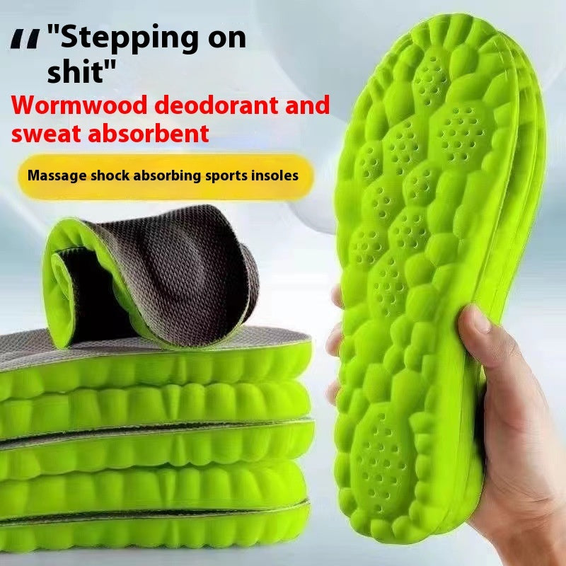 Sports Insoles | Shock Absorbing Arch Support Elastic Running