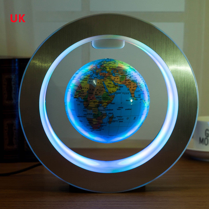 Levitating LED Globe - Magnetic Levitation World Map Lamp