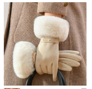 Damen Touchscreen Winterhandschuhe – Gefüttert Warm & Elegant