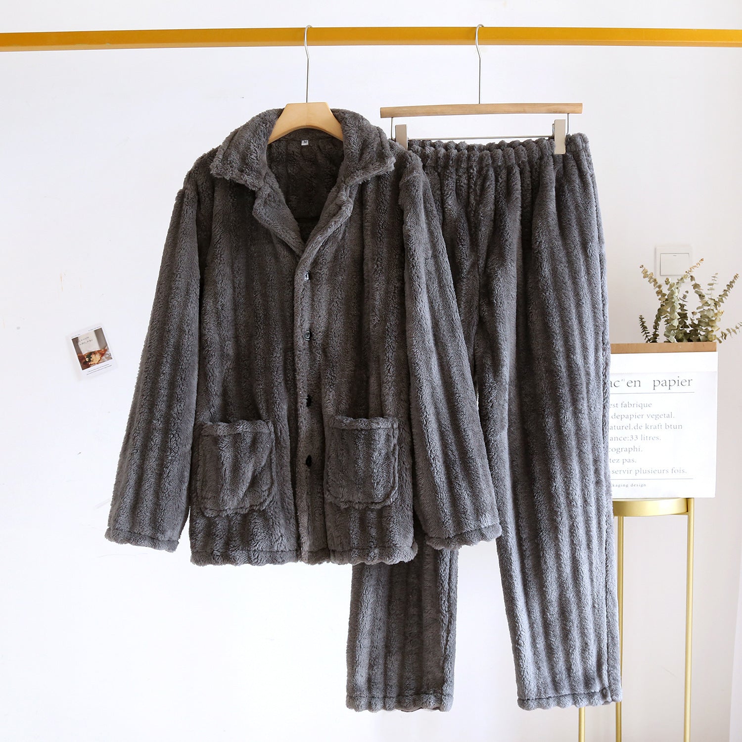 Women's Coral Fleece Pajamas | Warm Winter Nightwear