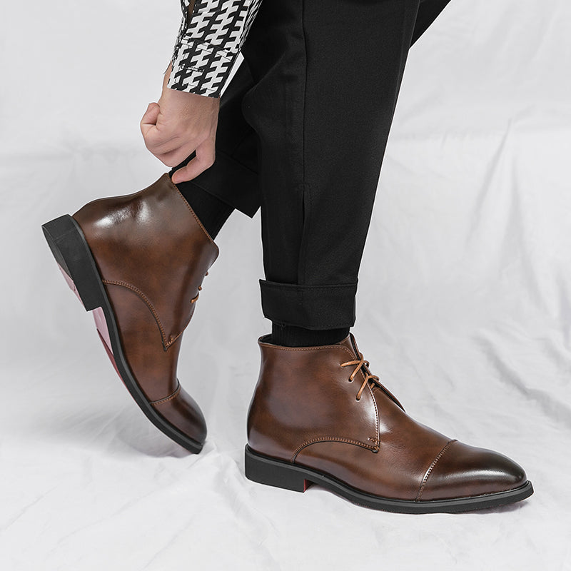 Men's Business Shoes English Elegant | Formal Leather Shoes