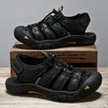 Men's XXL Genuine Leather Beach Sandals Premium Comfort Shoes