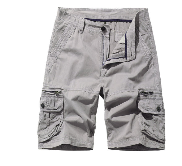 Men's Workwear Shorts Hong Kong Style - Trendy Cargo Shorts