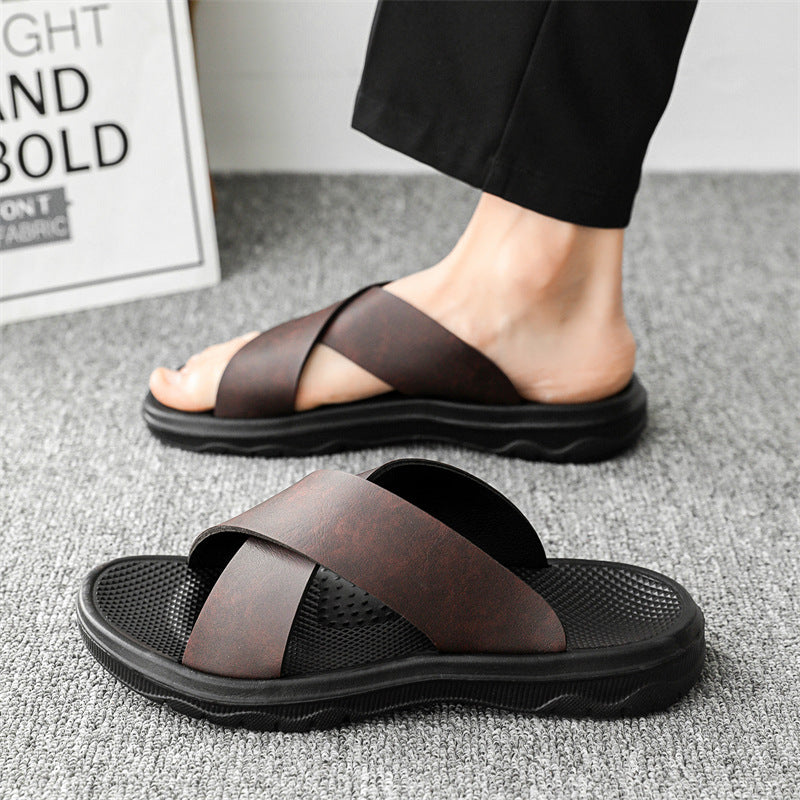 Men's Leather Loafers | X-Design Plus Sizes Summer Comfort
