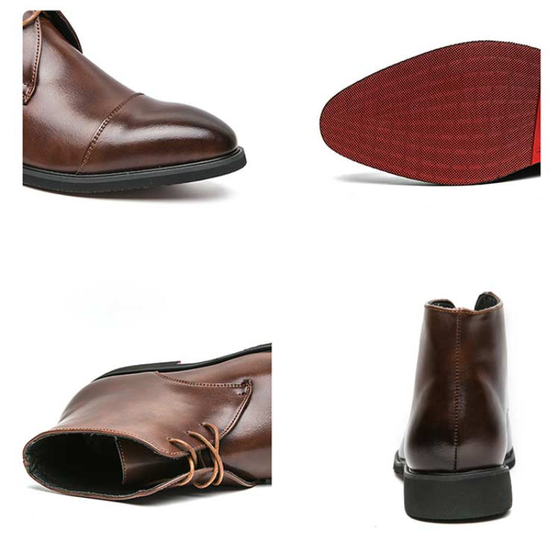 Men's Business Shoes English Elegant | Formal Leather Shoes