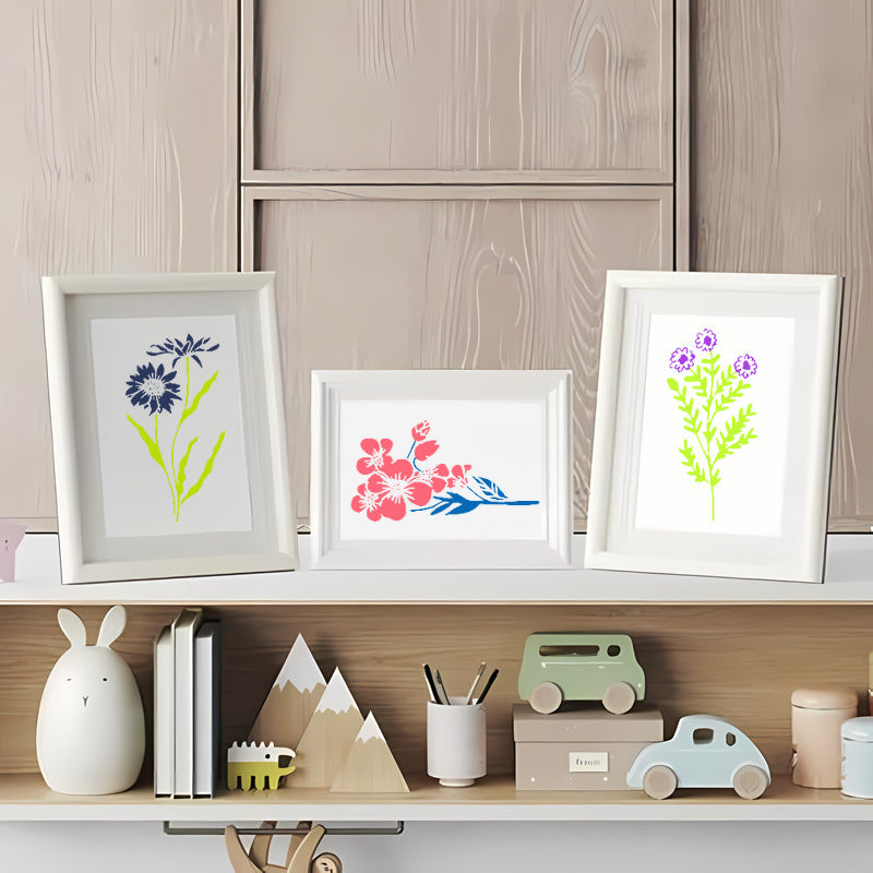 Wildflower Coloring Page | DIY Spray Painting creative purchase