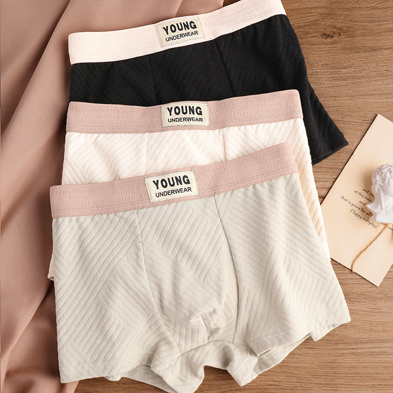 Men's Cotton Boxer Briefs | Mid-Rise | Breathable Comfort