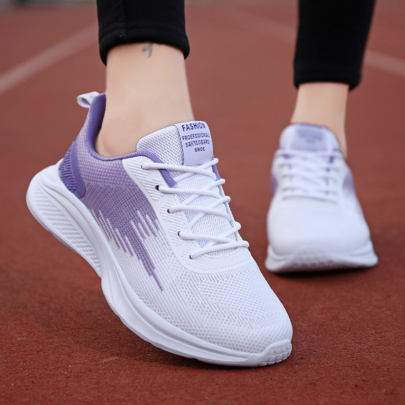 Damen Hollow-Out Sneaker | Atmungsaktive Freizeitschuhe Herbst