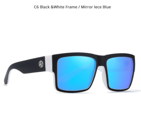 Fashion Colorful Outdoor Fishing Glasses Men's Sports Sunglasses