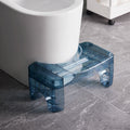 Transparent Toilet Stool | Non-slip Ergonomic Footrest