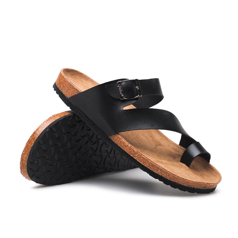 Cork Slippers Unisex | Comfortable & Stylish Couple's Slippers