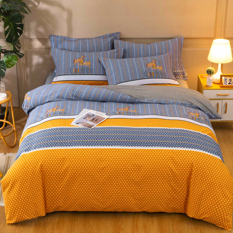 Winter Bedding Set Cotton Linen | warm soft breathable