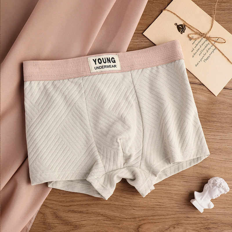 Men's Cotton Boxer Briefs | Mid-Rise | Breathable Comfort