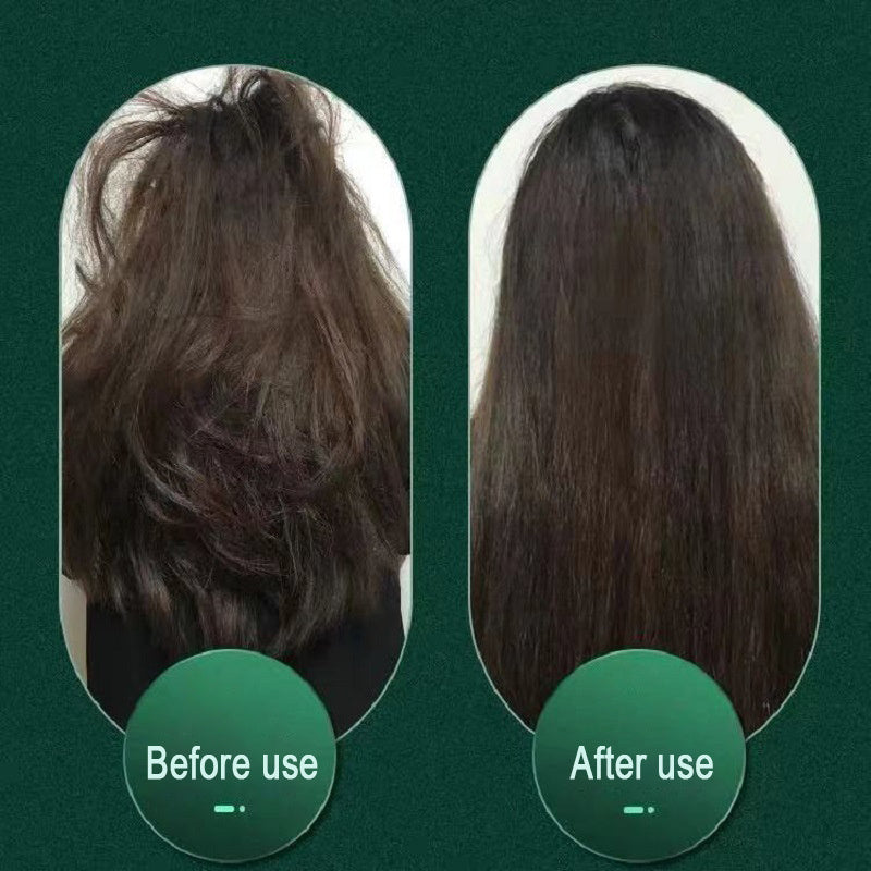 2-in-1 Hair Straightening Brush & Curling Iron – Ionic Hair Styler Electric