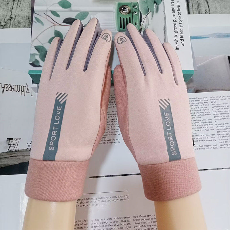 Touchscreen Gloves Full Finger Non-slip Riding unisex