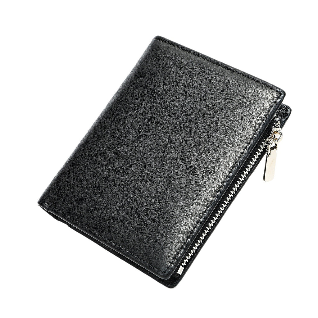 Premium Leder Geldbörse RFID | Reißverschluss | Herren Wallet