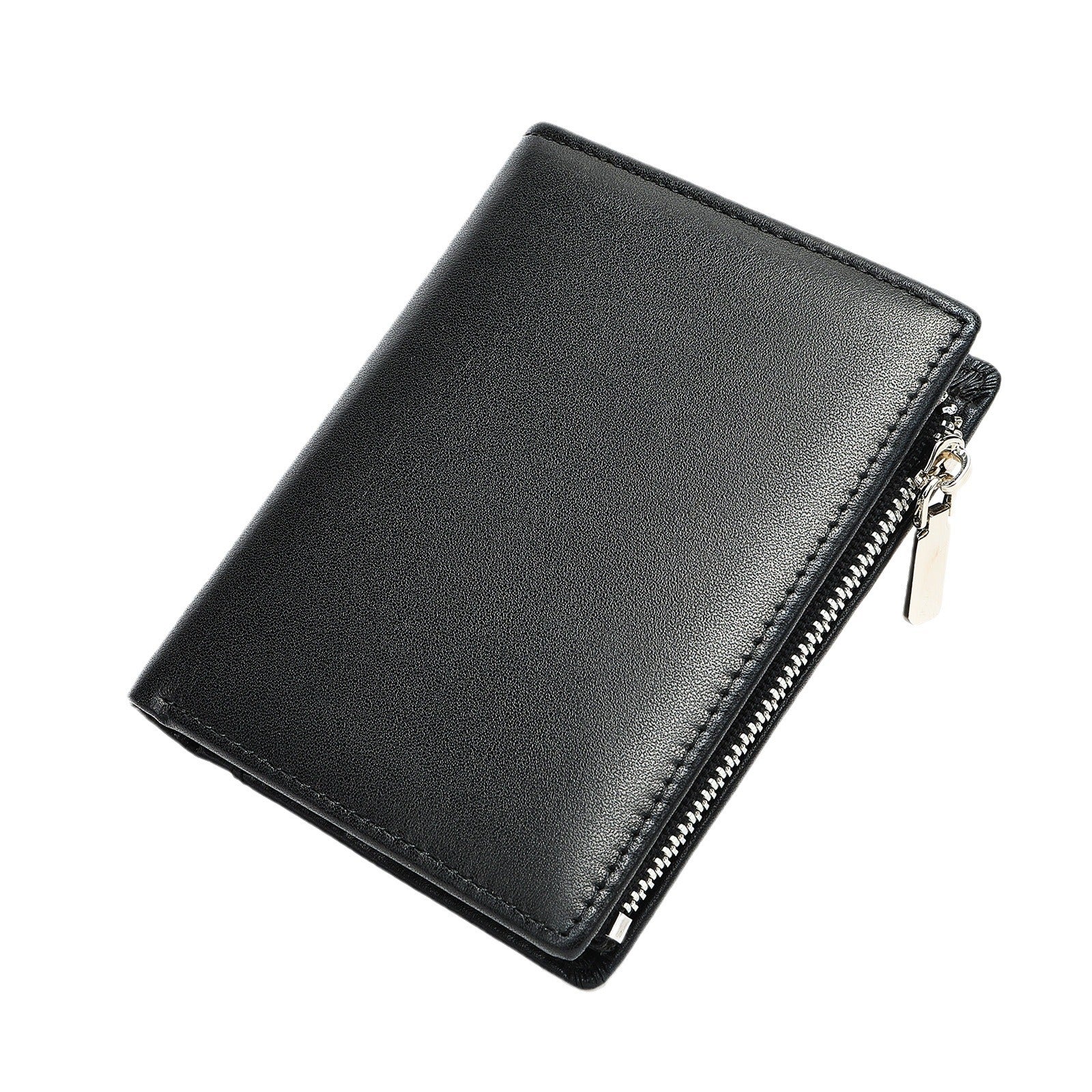Premium Leder Geldbörse RFID | Reißverschluss | Herren Wallet