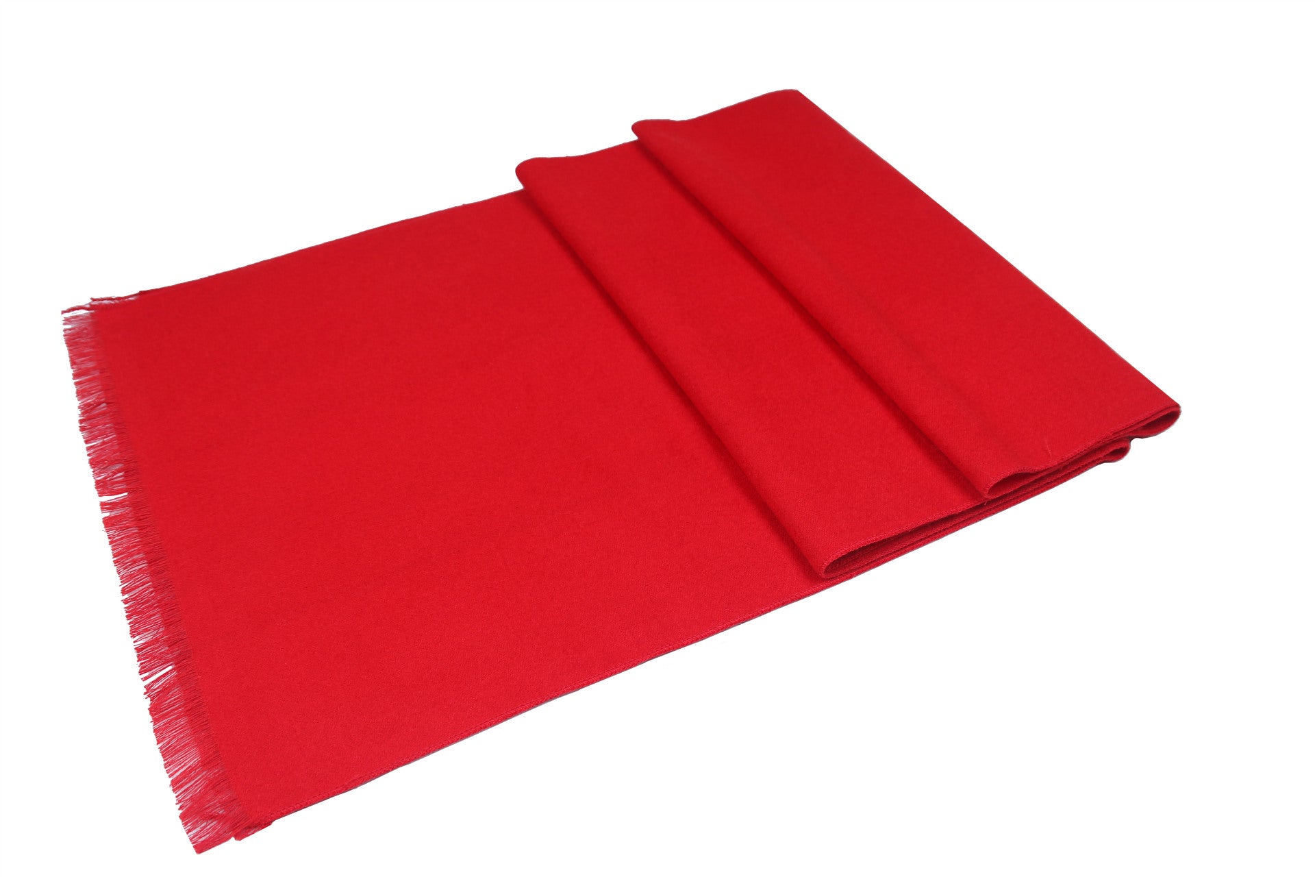 Men's Luxury Velvet Scarf Double-Sided | Warm Fringe Scarf