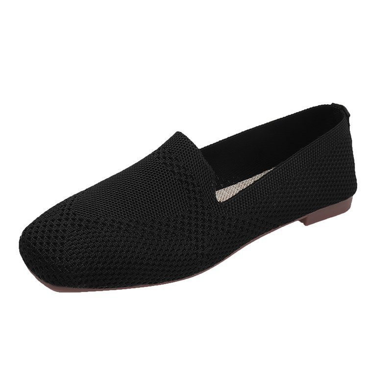 Damen Flyknit Ballerinas Soft-Sohle | Leichte Komfortschuhe