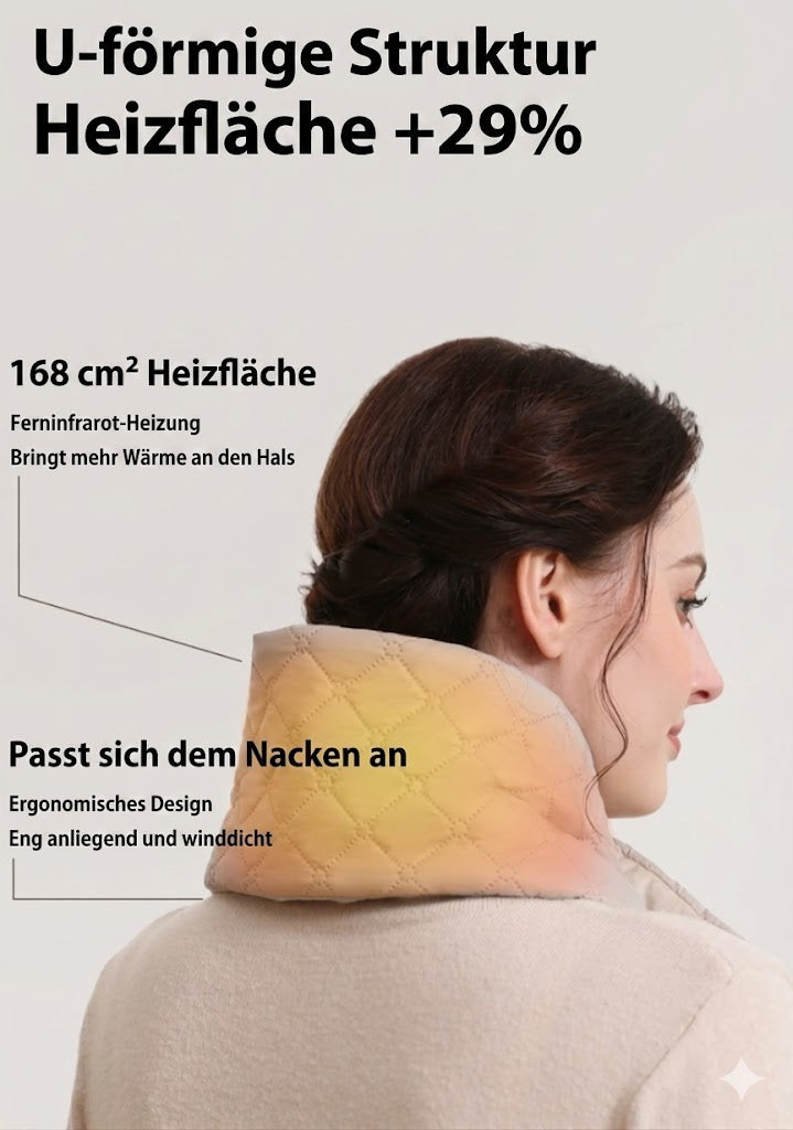USB Heizschal elektrisch warm 3 Stufen Winter Damen Herren